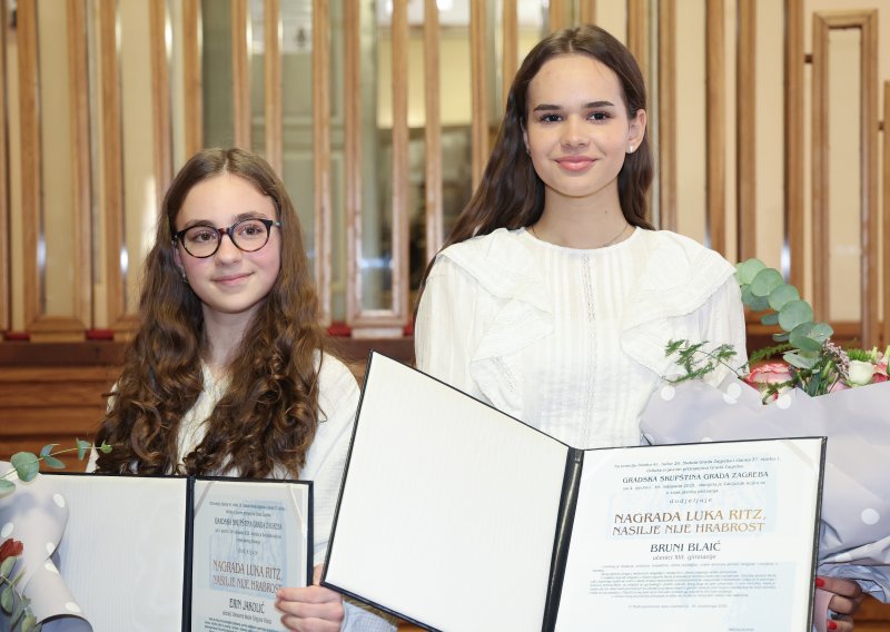 Bruna i Erin dobitnice su Nagrade Luka Ritz: 'Imale su hrabrosti usprotiviti se nasilju'