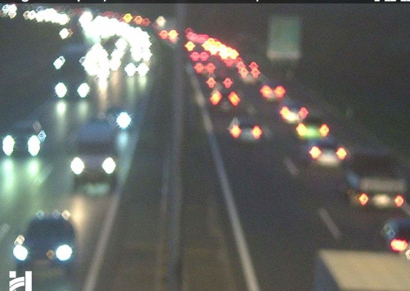 Više nesreća na autocesti A3: Kod Zagreba kilometarske kolone