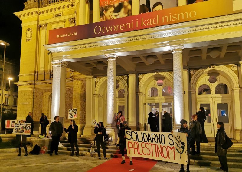 Riječki HNK oglasio se o upadu aktivista na premijeru prestave, evo što kažu