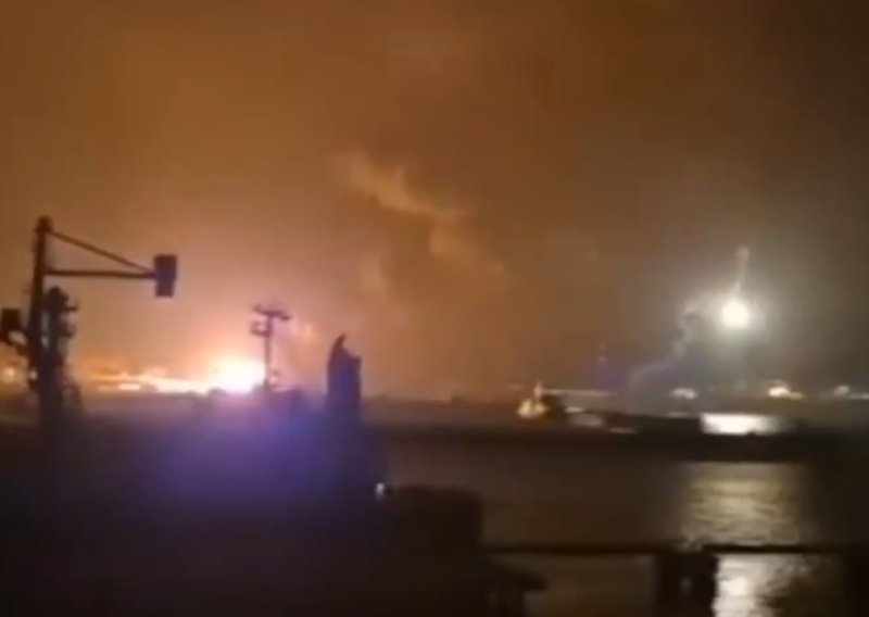 VIDEO Raznesen ključni ruski naftni terminal: Uništena četiri lansera kontroverznog raketnog sustava