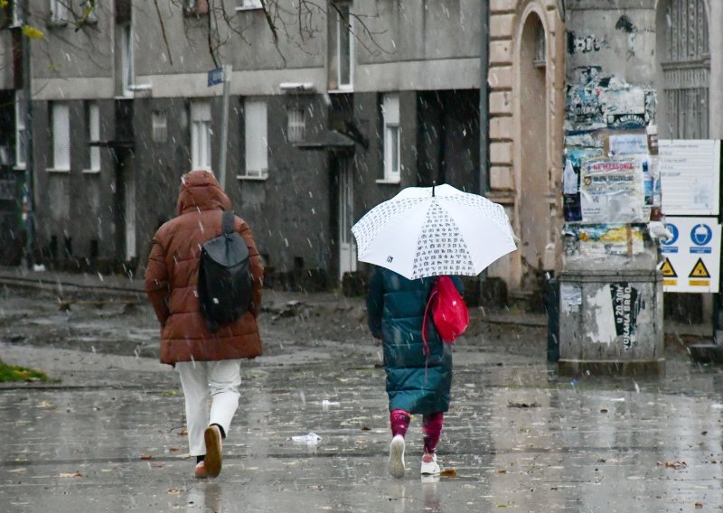 Cijela zemlja pod meteoalarmom: Stižu obilne kiše i snijeg, evo gdje će biti najgore