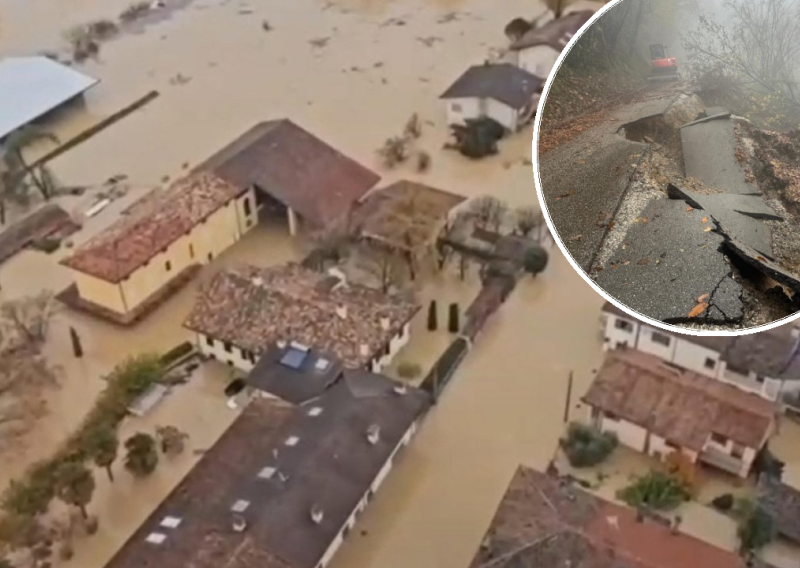 FOTO/VIDEO Dramatično u susjedstvu: Nevrijeme blokiralo ceste, stotine bez struje, traga se za nestalima