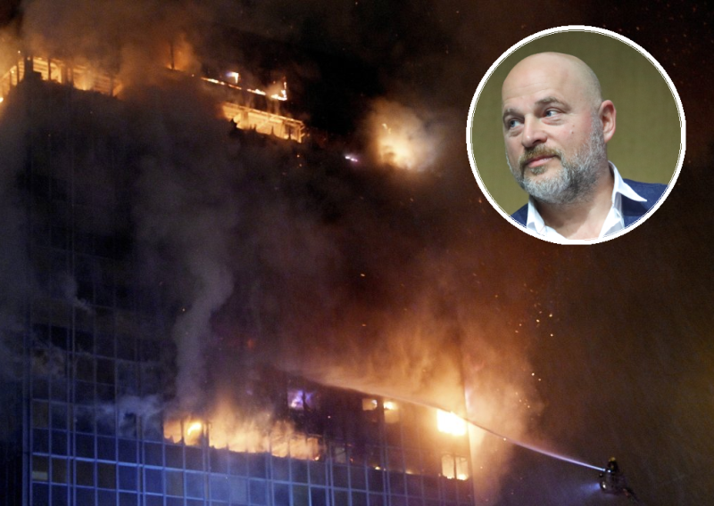 Rene Bitorajac objavio snimku Vjesnika u plamenu: 'Ode jedan od simbola Zagreba'