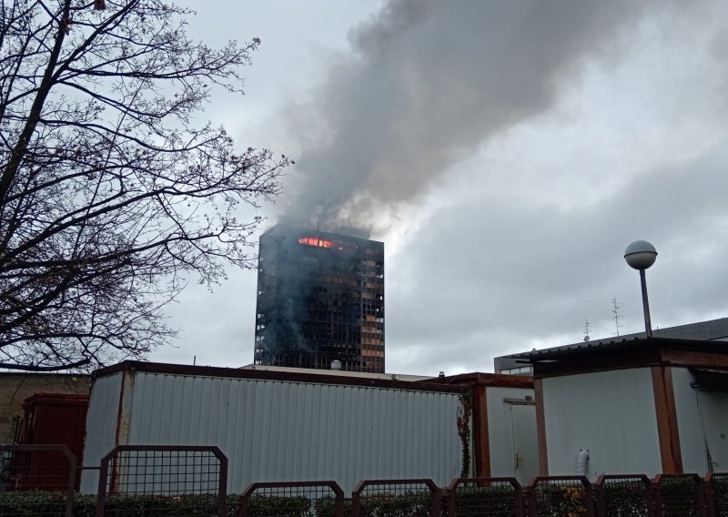 Izdane preporuke za građane koji žive blizu Vjesnikovog nebodera