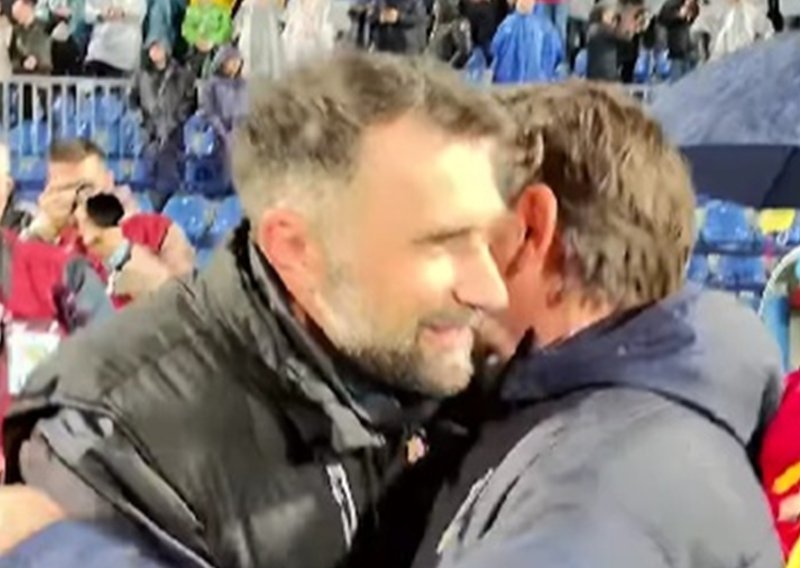 Pogledajte hit scenu Dalića i Vučinića na stadionu u Podgorici