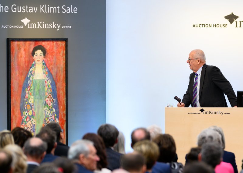 Rijedak Klimtov portret prodan na dražbi za rekordnih 236,4 milijuna dolara