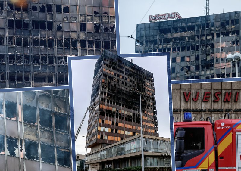 Vjesnik se još dimi, zapovjednik otkrio zašto vatrogasci ne smiju ući u neboder