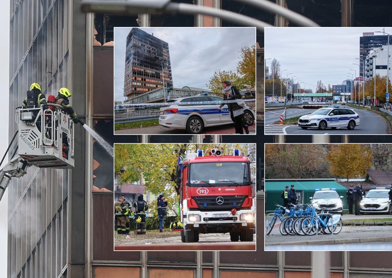 Tportal uživo ispred Vjesnika: Pogledajte kakva je situacija, policija usmjerava promet