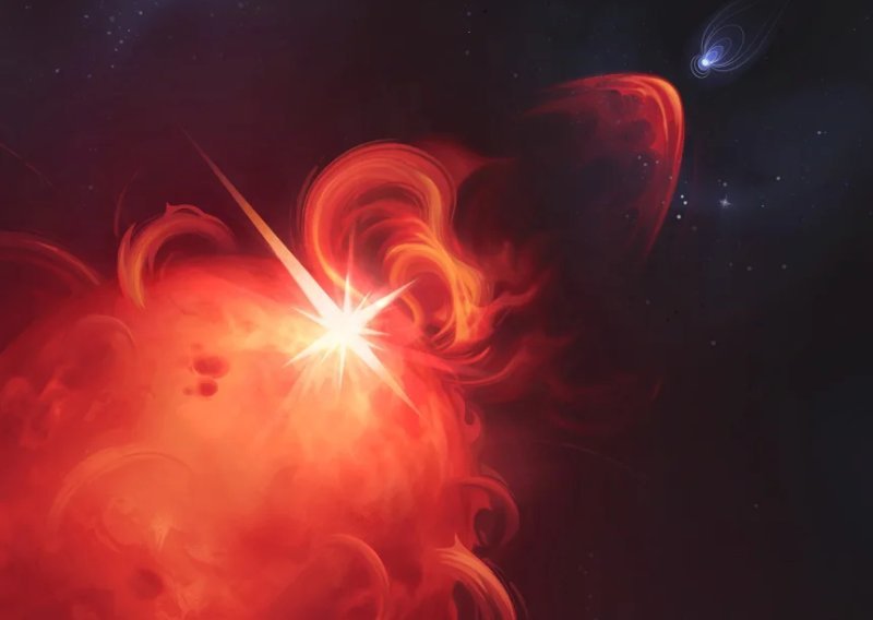 Znanstvenici u čudu: 'Prvi put smo detektirali eksploziju u atmosferi udaljene zvijezde'