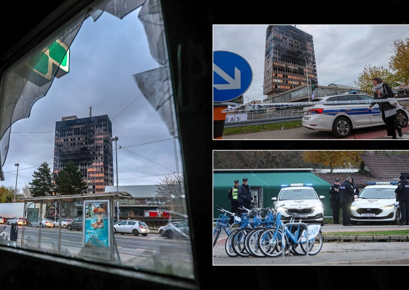 Skupina mlađih osoba u policiji zbog požara u Vjesniku!