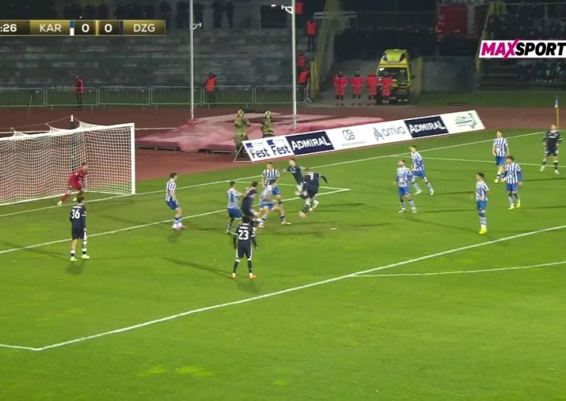 Pogledajte kako je Dinamo poveo protiv Karlovca