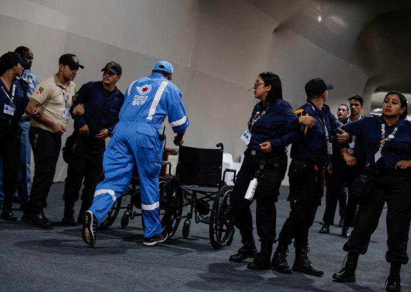 Trinaest osoba dobilo liječničku pomoć zbog udisanja dima požara na samitu COP30