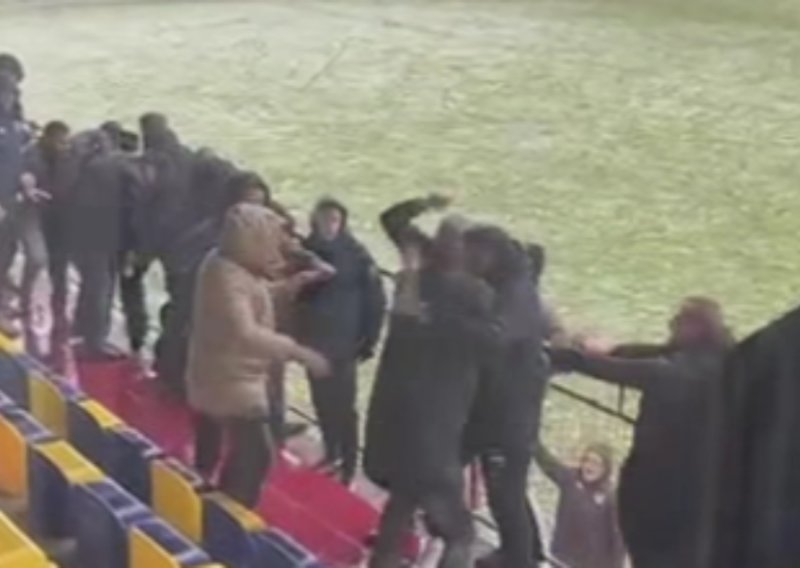 Pogledajte tučnjavu na tribinama nakon jedne od najluđih utakmica u povijesti hrvatskog nogometa