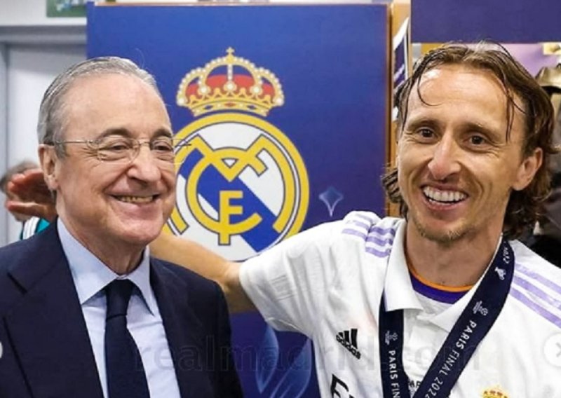 Predsjednik Real Madrida u emotivnom govoru pričao o Modriću: Dragi moj Luka...