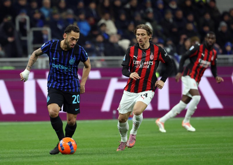 Pogledajte Modrićeve brojke u velikoj pobjedi Milana nad Interom