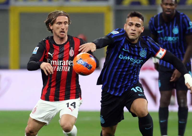 Evo što talijanski mediji pišu o Modriću nakon derbija Milana i Intera