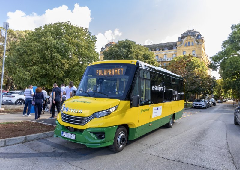Pula osvježava svoj javni prijevoz: 'Imat ćemo 12 buseva koji ne zagađuju zrak'