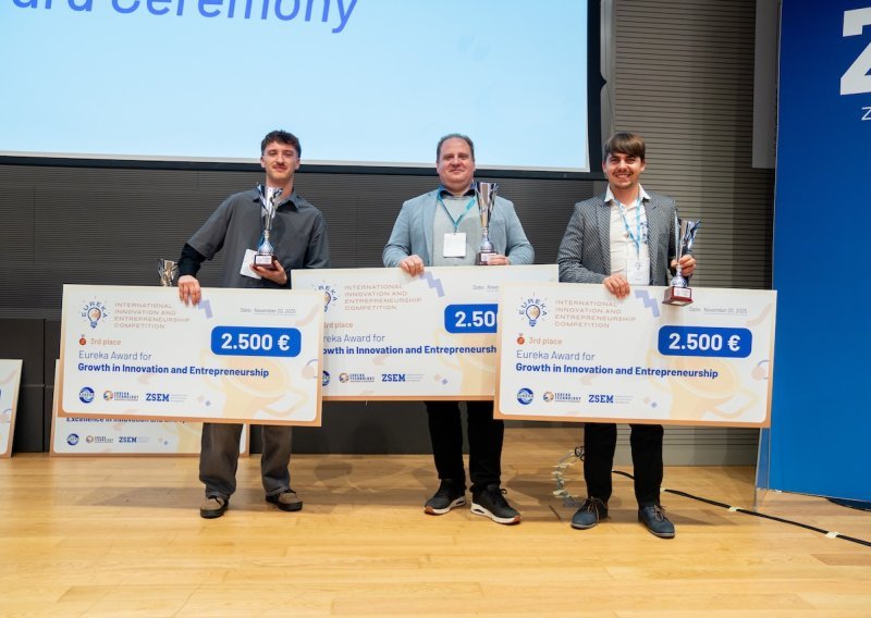 Izvrsno treće mjesto tri hrvatska startupa na natjecanju Eureka IIEC