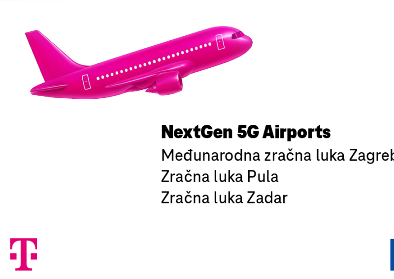 Hrvatski Telekom gradi 5G mrežu za tri pametne zračne luke u Hrvatskoj