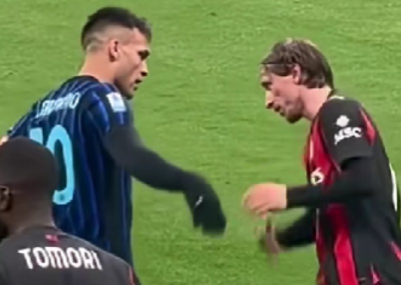 Procurila snimka fizičkog napada Lautara na Modrića! Luka gospodskim potezom oduševio Italiju