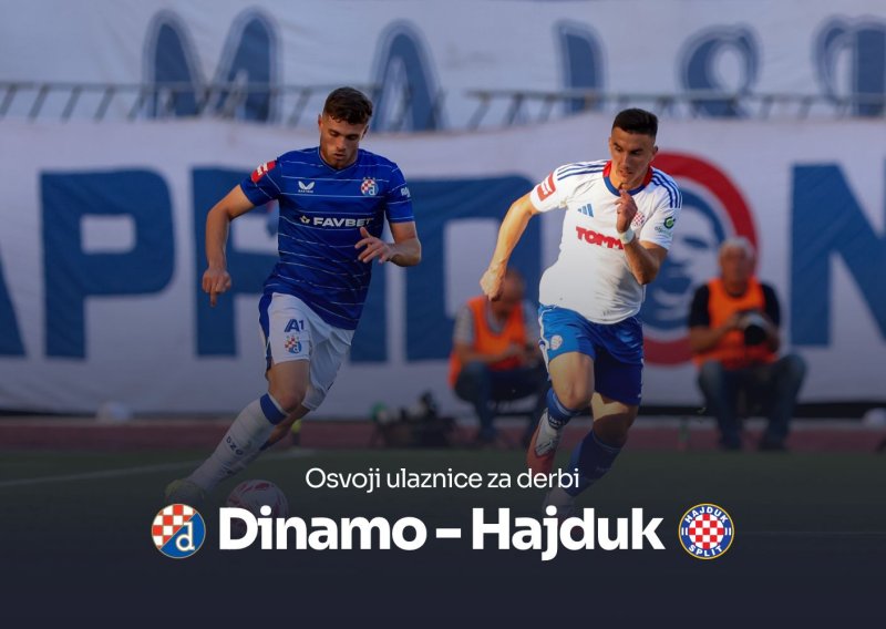 Darujemo 5x2 ulaznice za derbi Dinama i Hajduka