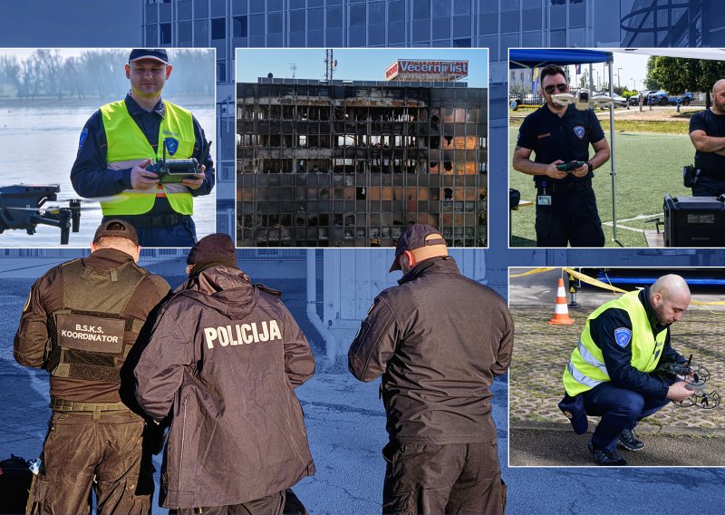 Armirani beton 'jede' signal, ali nisu se predali: Ekipa domaćih fanatika upala je dronom u Vjesnik i možda spasila još koji život
