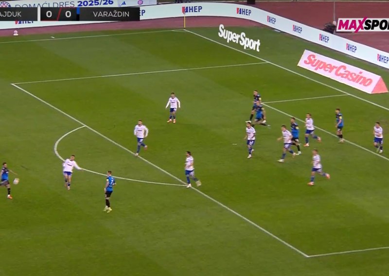 Poljud dugo nije vidio ljepši gol; pogledajte senzacionalnu golčinu koja je šokirala Hajduk