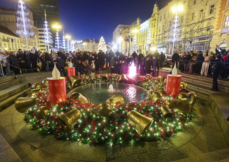 Otvoren Advent: Pogledajte atmosferu iz centra Zagreba