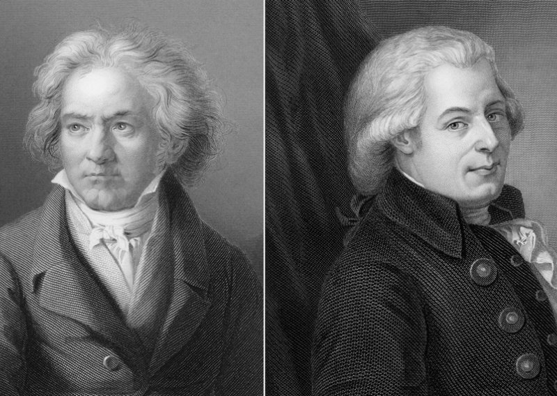 Beethoven prvi put popularniji od Mozarta