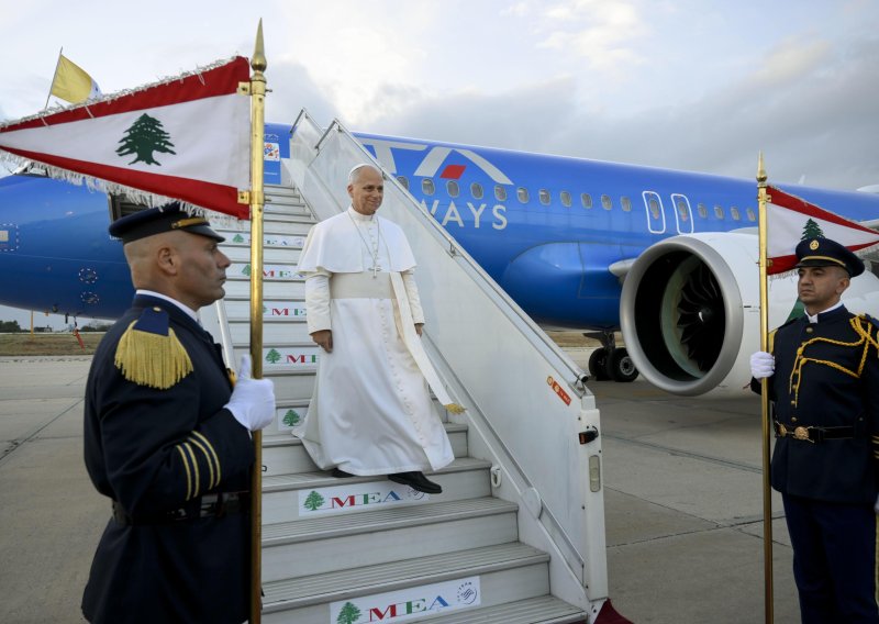 Papa Lav stigao u Libanon: Jasno dao do znanja što je rješenje za sukob Izraela i Palestine