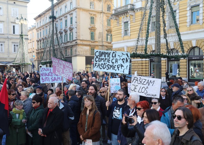 Organizatori antifašističkog marša podnijet će prijavu protiv riječke policije: 'Dopustili su neprijavljeno okupljanje'