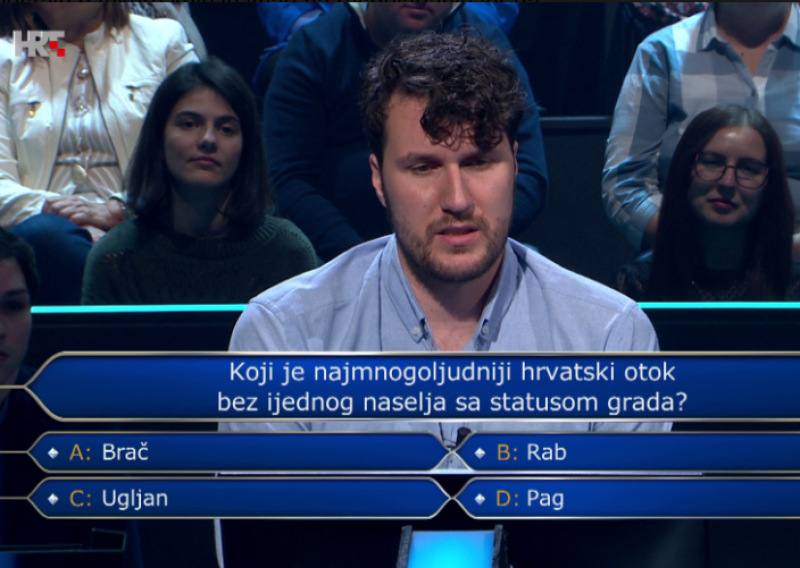 Pitanje o hrvatskim otocima izazvalo dilemu u 'Tko želi biti milijunaš?': Znate li odgovor?