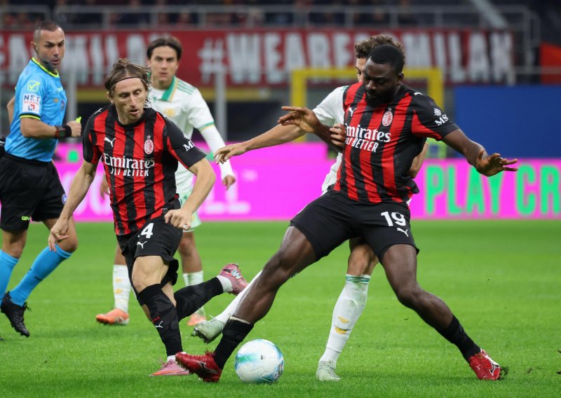 Opet se vidjelo koliko je Luka Modrić važan Milanu, a trener mu dao samo 'mrvice'