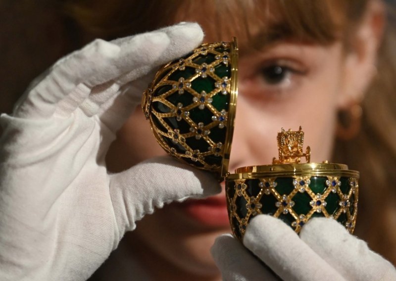 Policija vratila Fabergeovo jaje: S lopovom su čekali 'dok priroda ne odradi svoje'