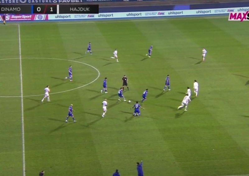Pogledajte trenutak kad su bijesni dinamovci tražili crveni karton za Hajduk
