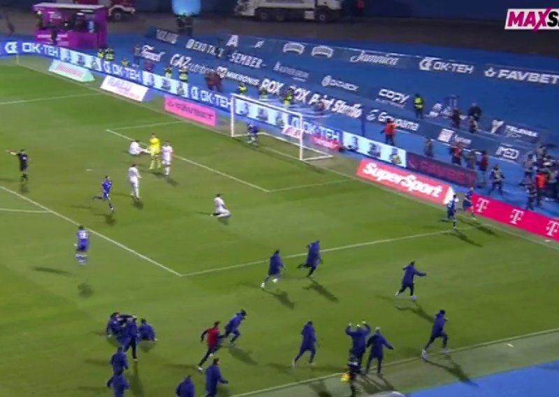 Pogledajte trenutak kad je Hoxha zabio u 102. minuti! Igrači Hajduka u šoku na travi, dinamovci u deliriju