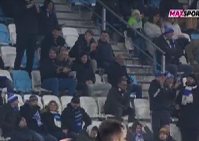 Pogledajte neviđene scene s Opus Arene! Navijači Osijeka slave peti gol Istre