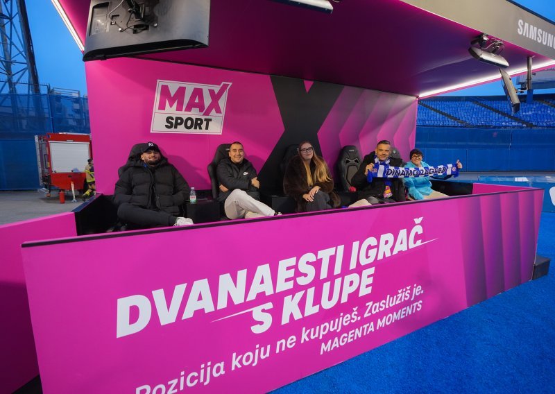 Na Maksimir stigla Magenta tribina: Navijačima nudi ekskluzivno iskustvo praćenja utakmica s najboljim pogledom na teren