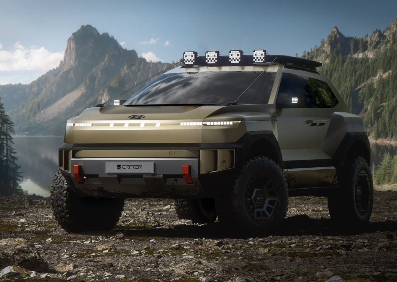 Hyundai najavio čudesni CRATER koncept: Sposobno i izdržljivo kompaktno terensko SUV bez premca