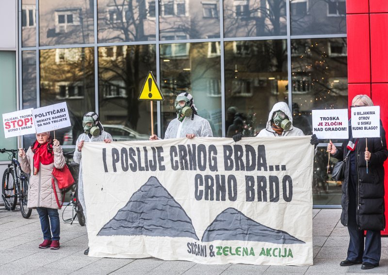 Zelena akcija ne želi trosku u Sisku: 'Otpad s Crnog brda je opasan!'