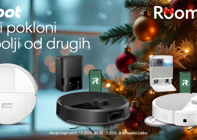 Neki su pokloni bolji od drugih – darujte slobodno vrijeme i čistoću uz iRobot