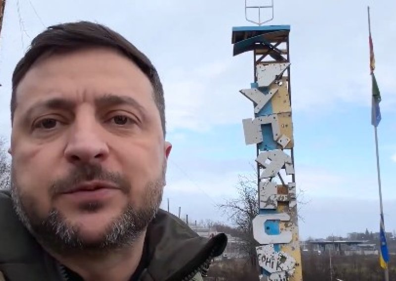 Rusi su se hvalili da su ga zauzeli, Zelenski iznenadio: U Kupjansku sam!