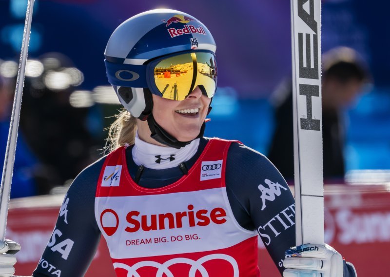Nevjerojatna Lindsey Vonn nakon pobjede ponovno završila na postolju