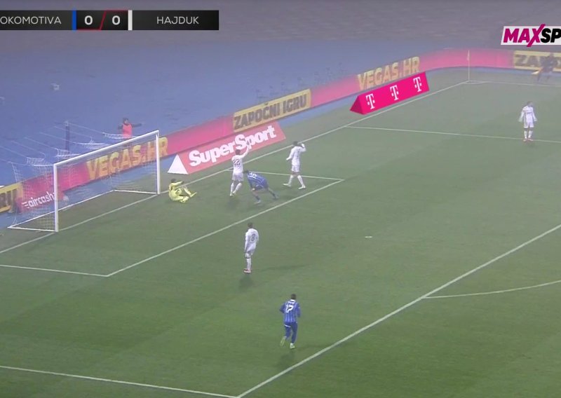 Šok za Splićane! Pogledajte kako je Lokomotiva povela protiv Hajduka