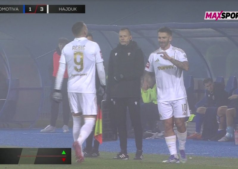 Pogledajte ulazak Marka Livaje u igru; s osmijehom je ušao u 84. minuti