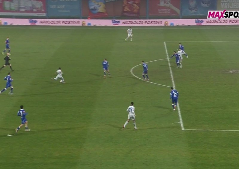 Pogledajte prvijenac Bennacera za Dinamo! Igrači Slavena nisu vjerovali da će pucati s te udaljenosti