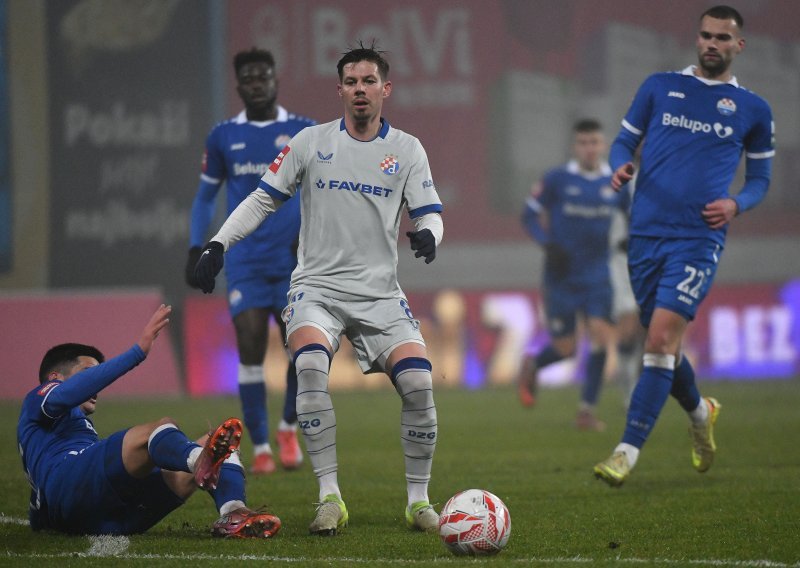 Jedan Dinamov nogometaš dobio je ovacije u Koprivnici