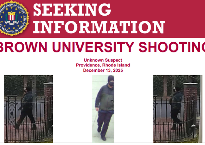 Procurila nova snimka napadača na Sveučilištu Brown: Ovo je osoba koja je ubila studente
