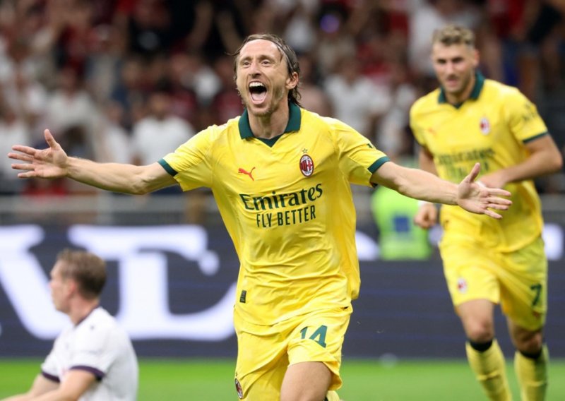 Proslavljeni napadač Milana nahvalio Luku Modrića: On je superprvak, podsjeća me na Gattusa