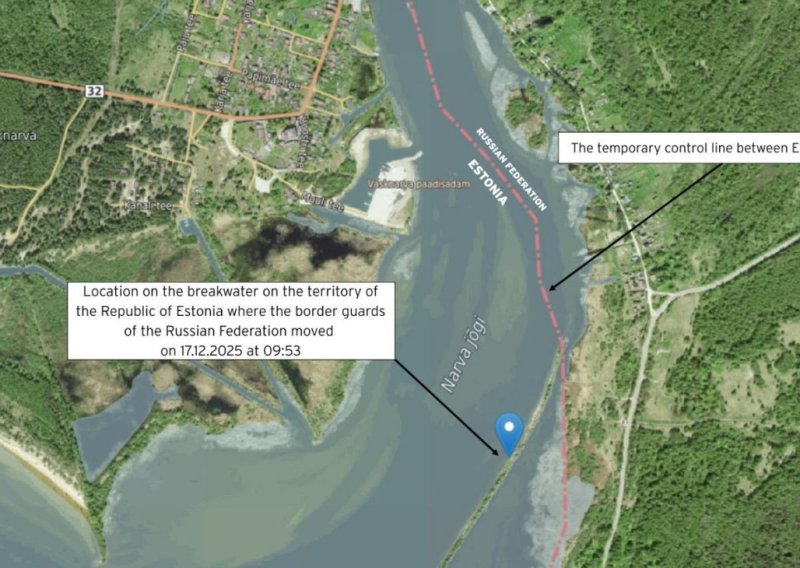 Ruski graničari ušli na teritorij Estonije